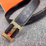 High Quality Replica Hermes Gold Buckle Belt - Business Style